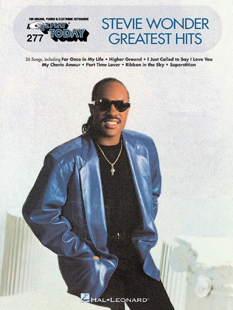 E-Z Play Today Volume 277: Stevie Wonder - Greatest Hits - łatwe nuty literowe na keyboard