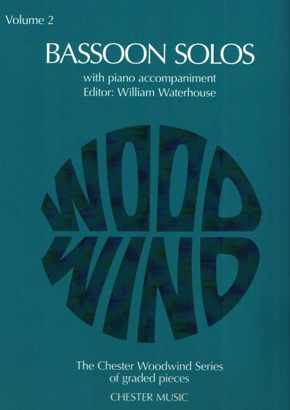 Bassoon Solos 2 - nuty na fagot z fortepianem - William Waterhous