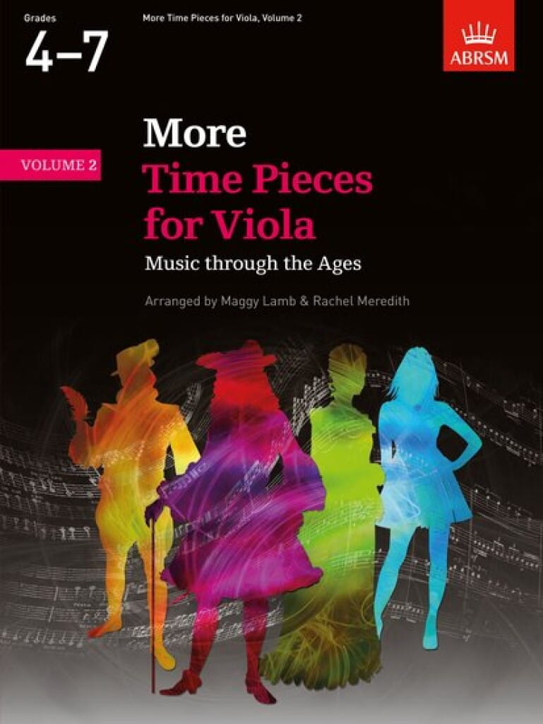 More Time Pieces for Viola 2 - ABRSM Grades 4-7 - Maggy Lamb, Rachel Meredith - nuty na altówkę z fortepianem