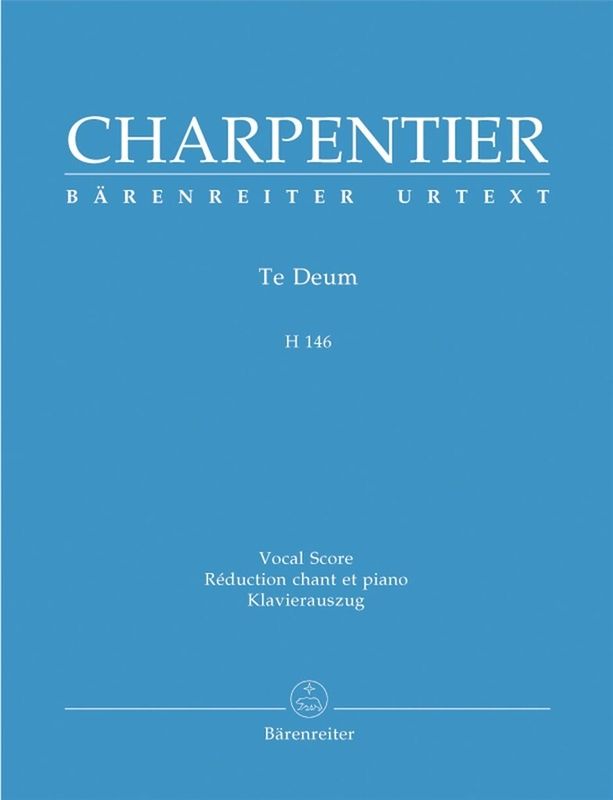 Marc-Antoine Charpentier: Te Deum H 146 - nuty na chór i fortepian