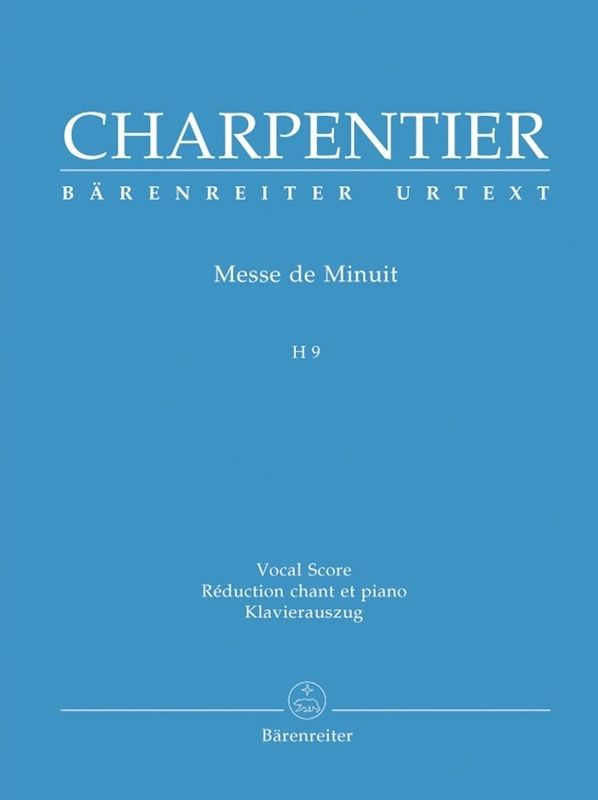 Marc-Antoine Charpentier: Messe de minuit pour Noel H 9 - nuty na chór i fortepian