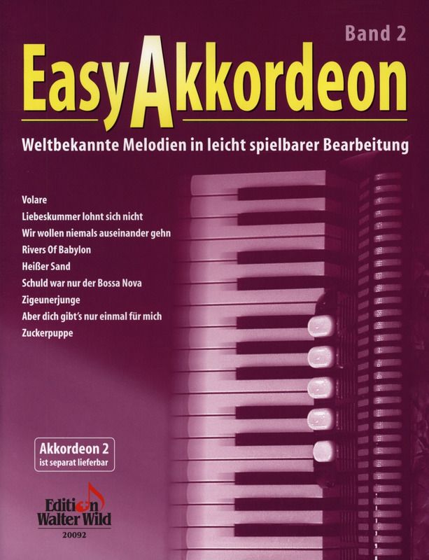 Easy Akkordeon Band 2 - Nelly Leuzinger - nuty na akordeon