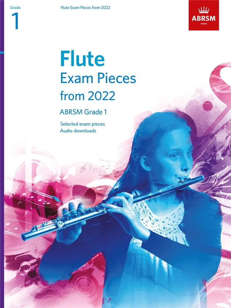 Flute Exam Pieces - ABRSM Grade 1 - 2022 (+ audio online) - nuty na flet poprzeczny z fortepianem