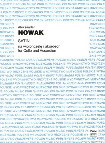 Aleksander Nowak: Satin - nuty na wiolonczelę i akordeon