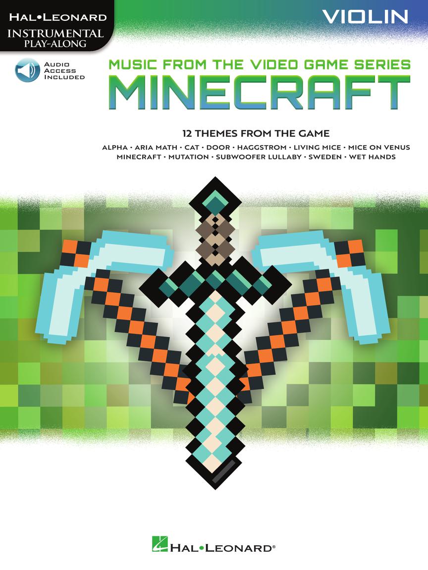 Minecraft: Violin - piosenki z gry komputerowej - nuty na skrzypce (+ audio online)