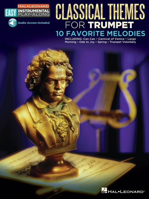 Classical Themes for Trumpet: 10 Favorite Melodies (+ audio online) - łatwe nuty na trąbkę