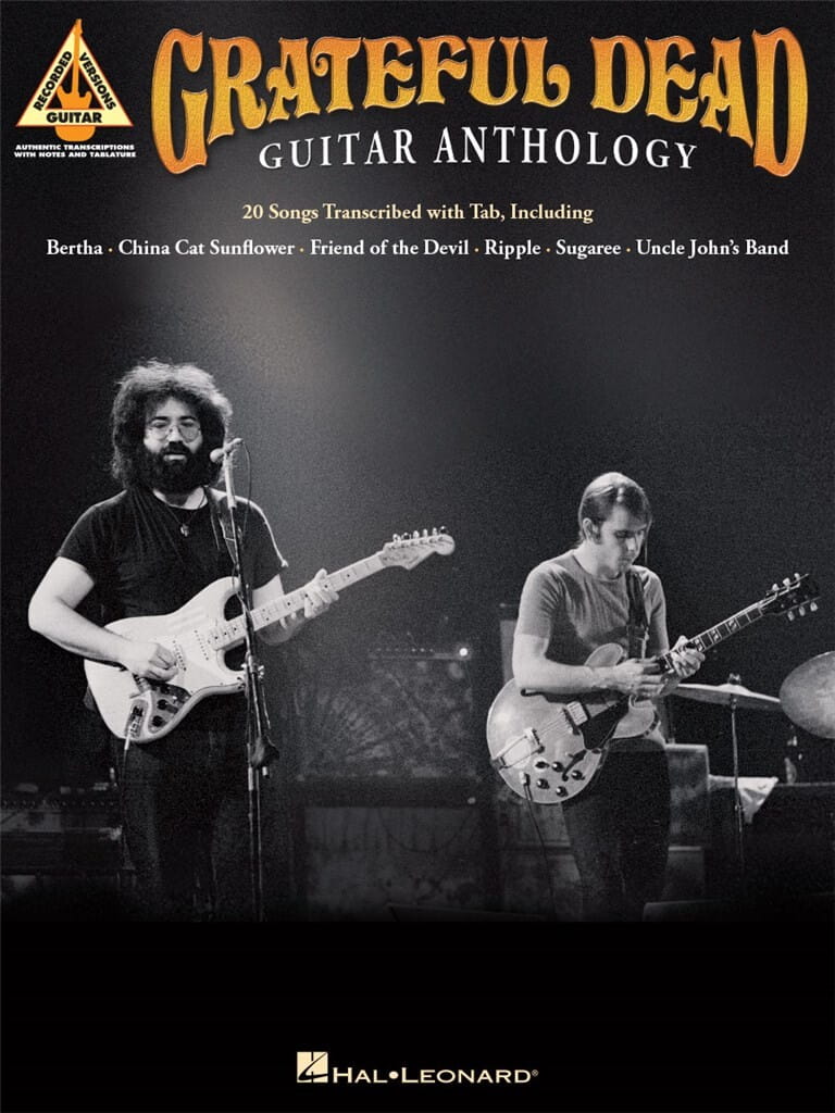 Grateful Dead Guitar Anthology - nuty i tabulatury na gitarę elektryczną, akordy gitarowe, słowa piosenek (Guitar Recorded Version)