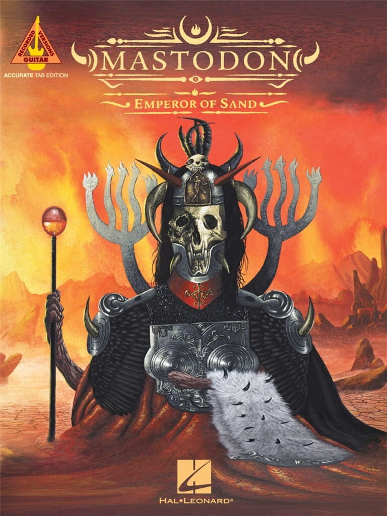 Mastodon: Emperor of Sand - nuty i tabulatury na gitarę elektryczną, akordy gitarowe, słowa piosenek (Guitar Recorded Version)