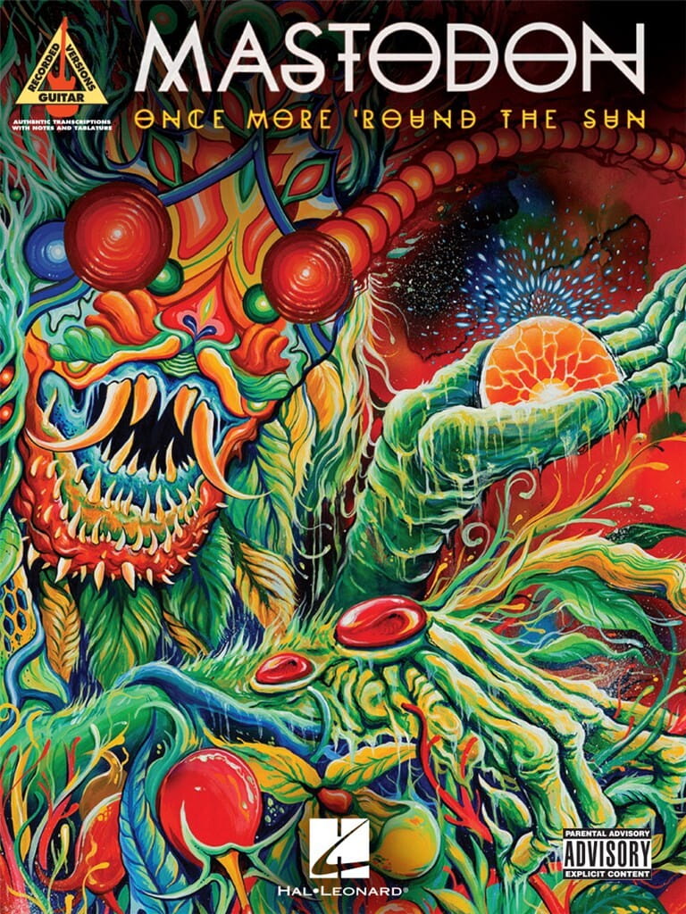 Mastodon: Once More 'Round the Sun - nuty i tabulatury na gitarę elektryczną, akordy gitarowe, słowa piosenek (Guitar Recorded Version)