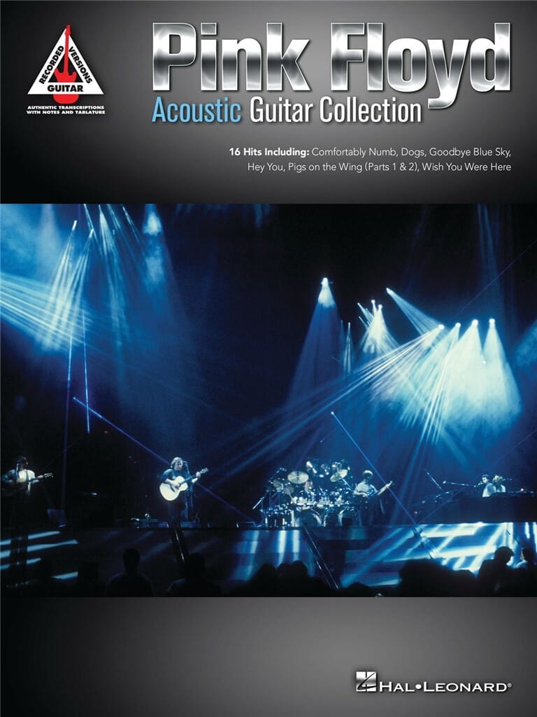 Pink Floyd: Acoustic Guitar Collection - nuty i tabulatury na gitarę, akordy gitarowe, słowa piosenek (Guitar Recorded Version)