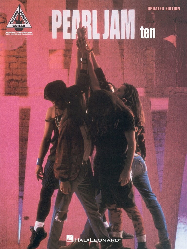 Pearl Jam: Ten - nuty i tabulatury na gitarę elektryczną, akordy gitarowe, słowa piosenek (Guitar Recorded Version)
