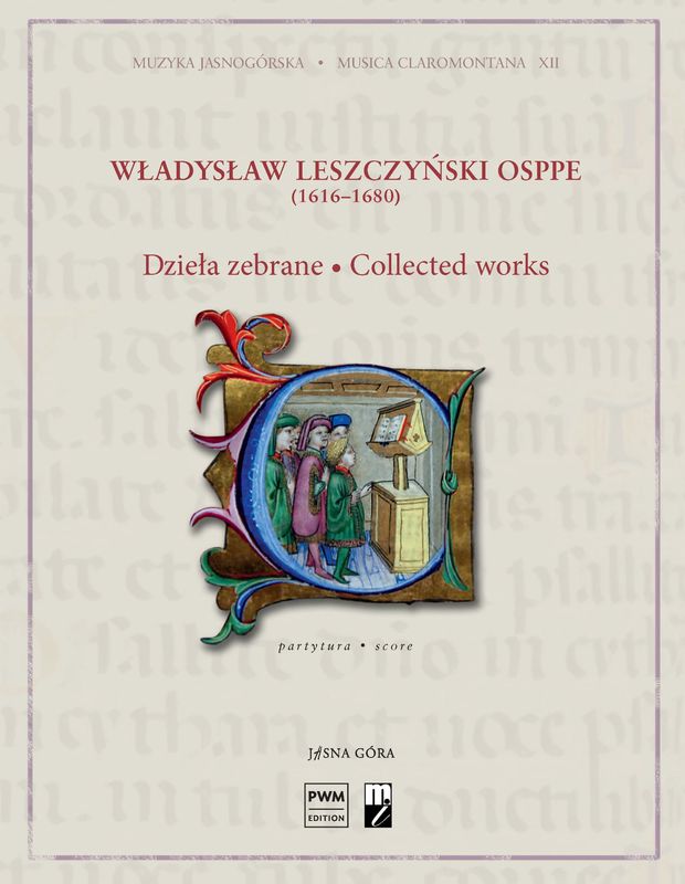 Maciej Jochymczyk: Władysław Leszczyński OSPPE (1616-1680) - dzieła zebrane
