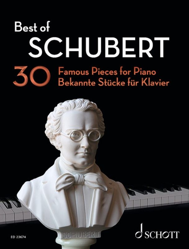 Best Of Schubert - 30 znanych utworów - nuty na fortepian