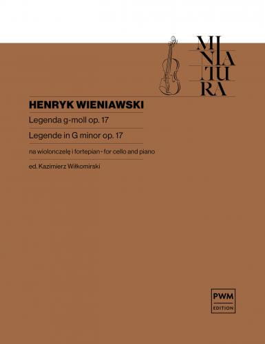 Henryk Wieniawski: Legenda g-moll op. 17 - nuty na wiolonczelę i fortepian