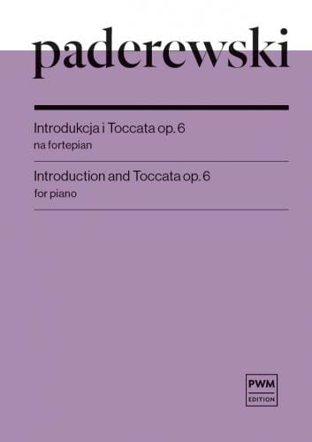 Ignacy Jan Paderewski: Introdukcja i Toccata op. 6 - nuty na fortepian