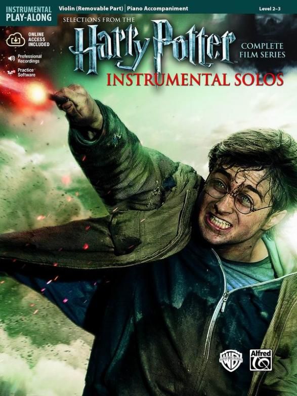 Harry Potter Complete Film Series: Instrumental Solos for Strings - Violin (+ audio online) - nuty na skrzypce z fortepianem