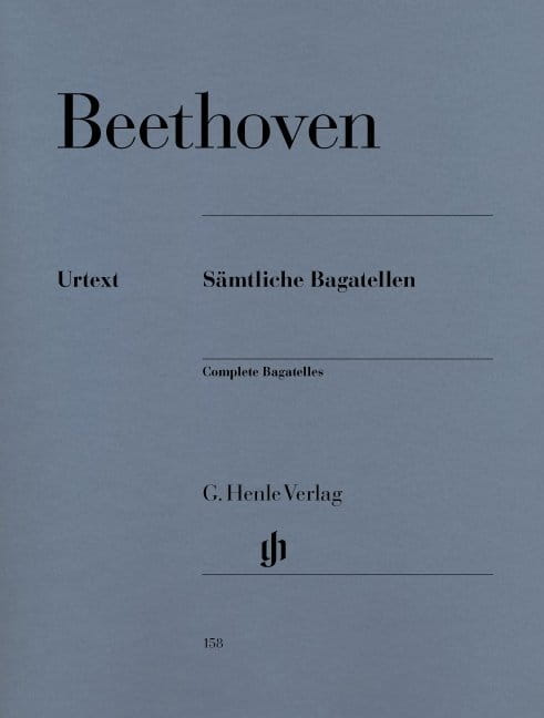 Ludwig van Beethoven: Complete Bagatelles - Bagatele - nuty na fortepian