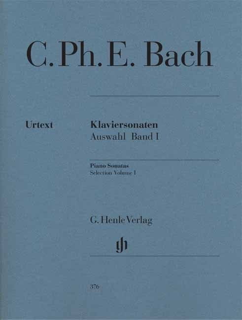Carl Philipp Emanuel Bach: Piano Sonatas Selection Volume I - Sonaty fortepianowe tom 1 - nuty na fortepian
