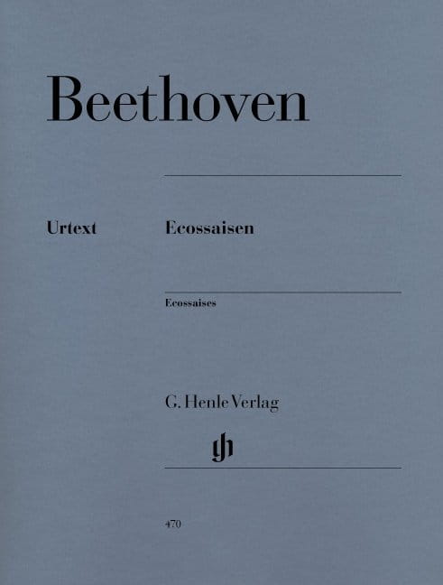 Ludwig van Beethoven: Ecossaises WoO 83 and WoO 86 - Ecossaisen - nuty na fortepian