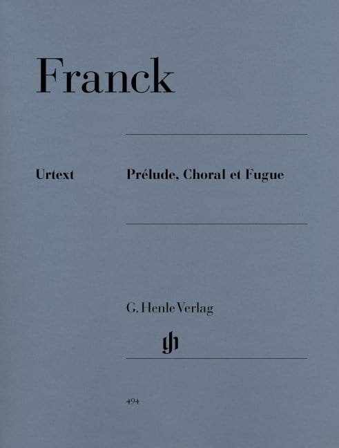 Cesar Franck: Prelude, Choral et Fugue - Preludium, Chorał i Fuga - nuty na fortepian