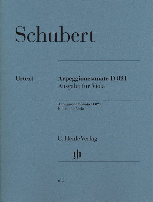 Franz Schubert: Arpeggione Sonata D 821 - Sonata a-moll - nuty na altówkę i fortepian