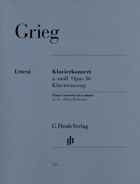 Edvard Grieg: Piano Concerto in a minor op. 16 - Koncert fortepianowy a-moll - nuty dwa fortepiany
