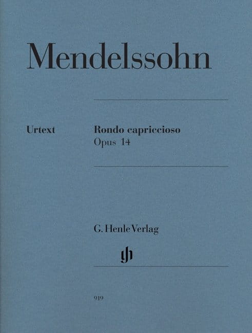 Felix Mendelssohn-Bartholdy: Rondo capriccioso op. 14 - Rondo kaprys - nuty na fortepian