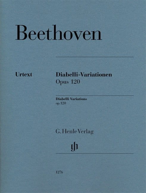 Ludwig van Beethoven: Diabelli Variations op. 120 - Wariacje na temat walca Diabellego - nuty na fortepian