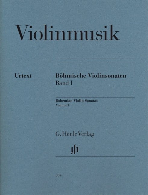 Bohemian Violin Sonatas Volume I - czeskie sonaty skrzypcowe tom 1 - nuty na skrzypce i fortepian
