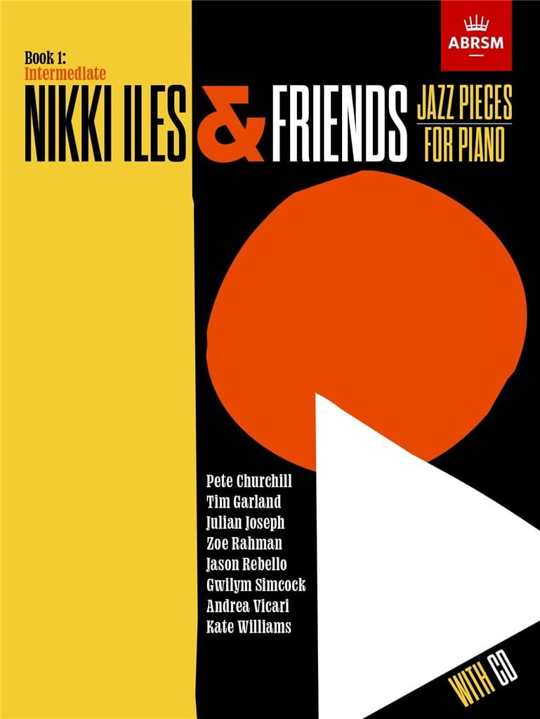 Nikki Iles & Friends Jazz Pieces for Piano - Book 1 Intermediate - utwory jazzowe (+ płyta CD) - nuty na fortepian