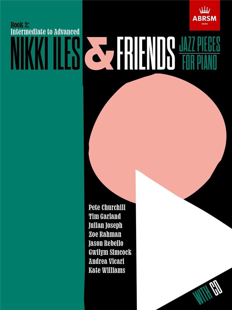 Nikki Iles & Friends Jazz Pieces for Piano - Book 2 Intermediate to Advanced - utwory jazzowe (+ płyta CD) - nuty na fortepian
