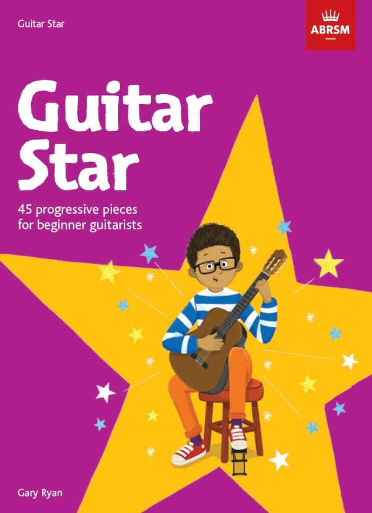 Guitar Star - Gary Ryan - utwory gitarowe o wzrastającym poziomie trudności - nuty na gitarę klasyczną dla początkujących