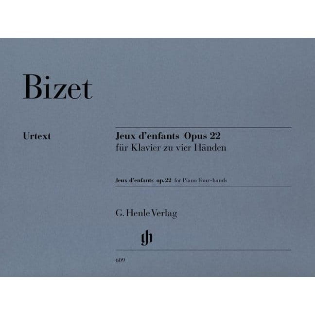 Georges Bizet: Jeux d'enfants op. 22 for Piano Four-hands - Gry dziecięce - nuty na fortepian na cztery ręce