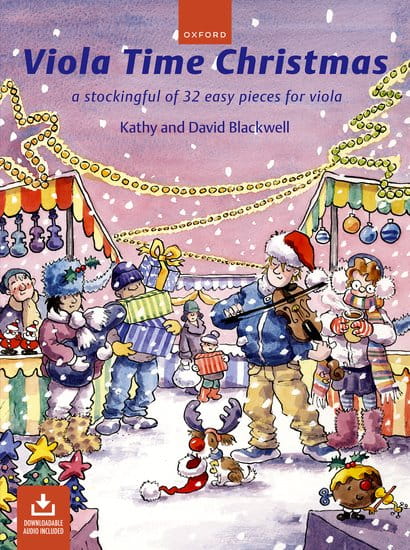 Kathy Blackwell, David Blackwell: Viola Time Christmas (+ audio online) - kolędy na altówkę