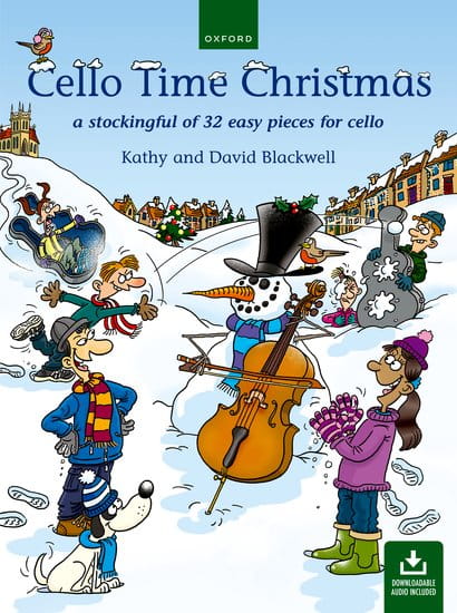 Kathy Blackwell, David Blackwell: Cello Time Christmas (+ audio online) - kolędy na wiolonczelę
