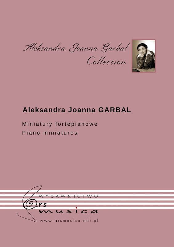 Aleksandra Joanna Garbal: Miniatury fortepianowe - nuty na fortepian