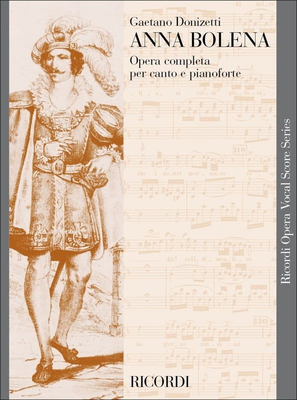Gaetano Donizetti: Anna Bolena - Anna Boleyn - opera - nuty na głos, chór i fortepian