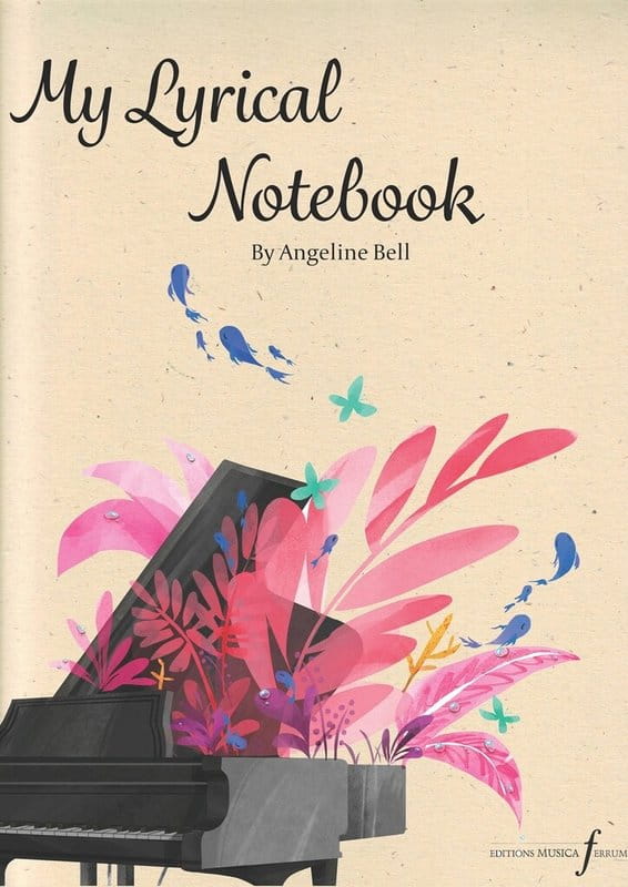 Angeline Bell: My Lyrical Notebook - nuty na fortepian