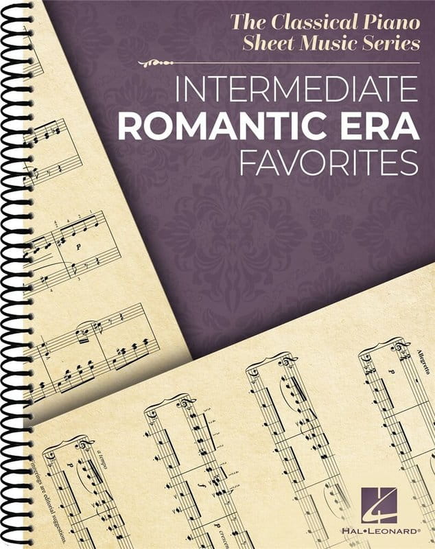 Intermediate Romantic Era Favorites - kompozycje z epoki romantyzmu dla średniozaawansowanych pianistów - nuty na fortepian