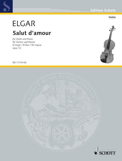 Edward Elgar - Salut d'Amour D-dur op. 12 na skrzypce i fortepian