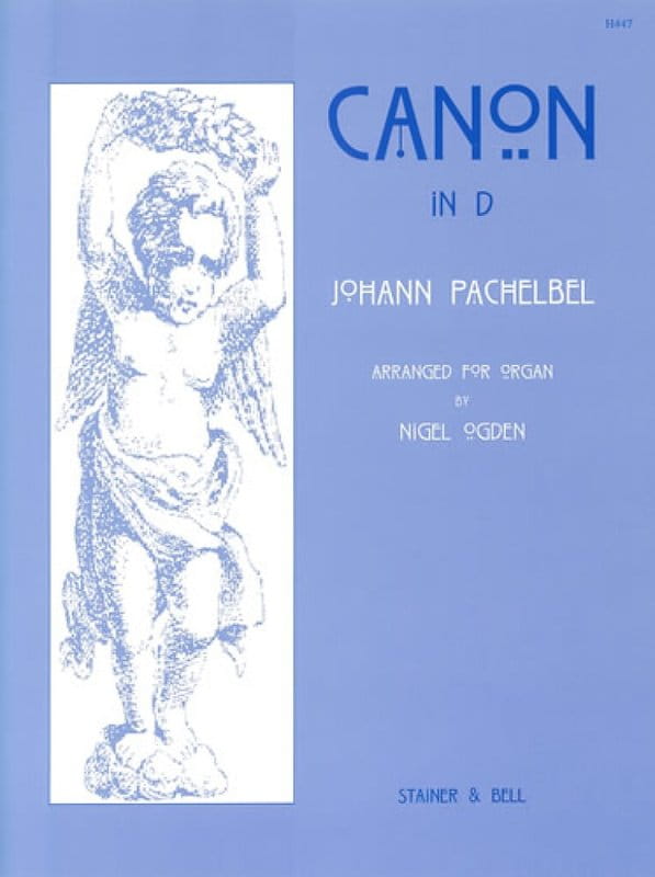 Johann Pachelbel: Canon in D for organ - Nigel Ogden - kanon D-dur - nuty na organy