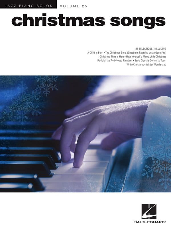 Jazz Piano Solos Volume 25: Christmas Songs - kolędy, piosenki i przeboje świąteczne na jazzowo - nuty na fortepian solo