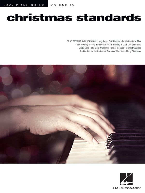 Jazz Piano Solos Volume 45: Christmas Standards - kolędy, piosenki i przeboje świąteczne na jazzowo - nuty na fortepian solo