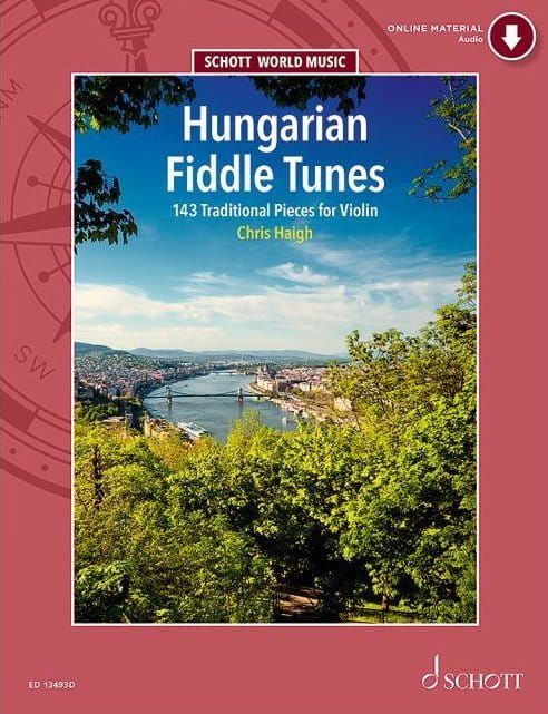 Hungarian Fiddle Tunes - 143 tradycyjne melodie węgierskie - Chris Haigh (+ audio online) - nuty na skrzypce