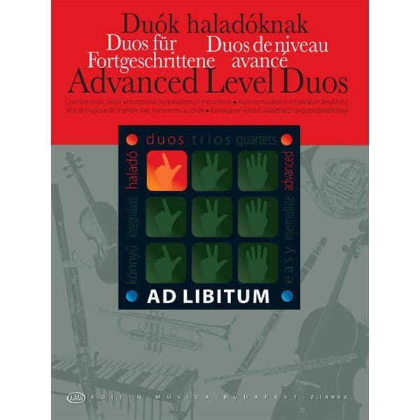 Ad Libitum. Advanced Level Duos - Laszlo Zempleni, Soos Andras - zaawansowane duety instrumentalne