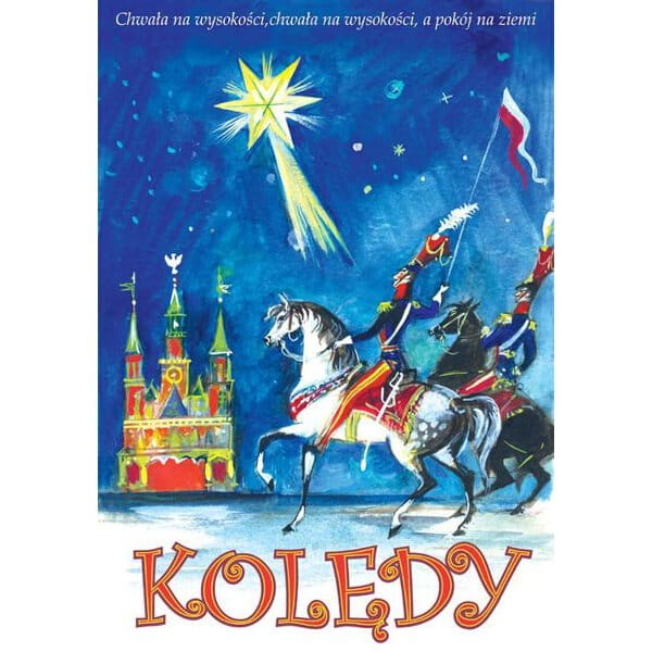 Kolędy - 25 kolęd w zapisie nutowym na fortepian z ilustracjami Jana Marcina Szancera