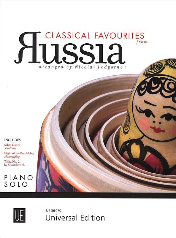 Classical Favourites from Russia piano solo - nuty na fortepian solo - Nicolai Podgornov