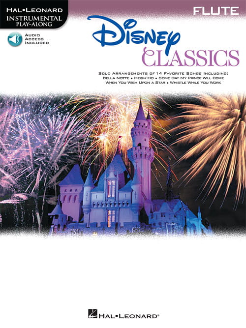 Disney Classics: Flute (+ audio online) - nuty na flet poprzeczny do piosenek Disney'a