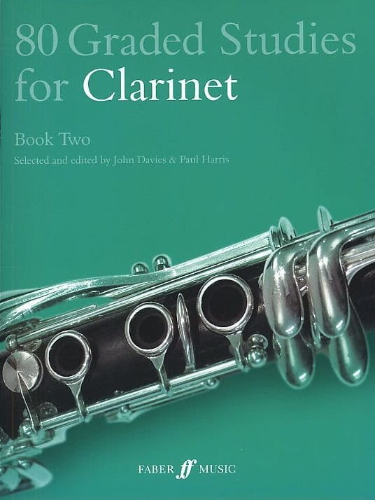 80 Graded Studies For Clarinet - Book Two - progresywne ćwiczenia na klarnet cz. 2 - John Davies, Paul Harris