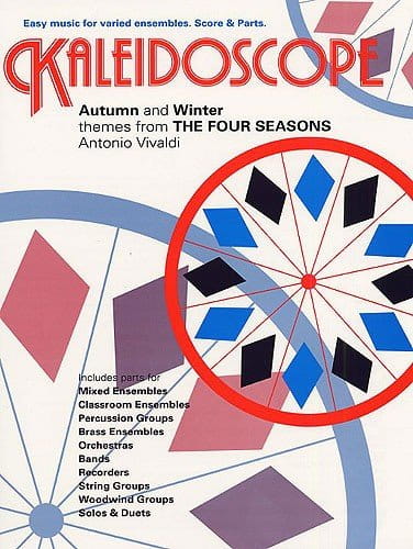 Kaleidoscope: Antonio Vivaldi - Jesień i Zima (2 tematy) z Czterech pór roku - nuty na zespół kameralny w różnych układach - Nicholas Hare